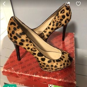 Brand new Guess Leopard platform 9.5